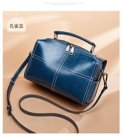 小童马纳兰杜2019秋季真肩斜挎包 复古真皮百搭小方包